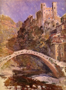  claude canvas - The Castle at Dolceacqua Claude Monet